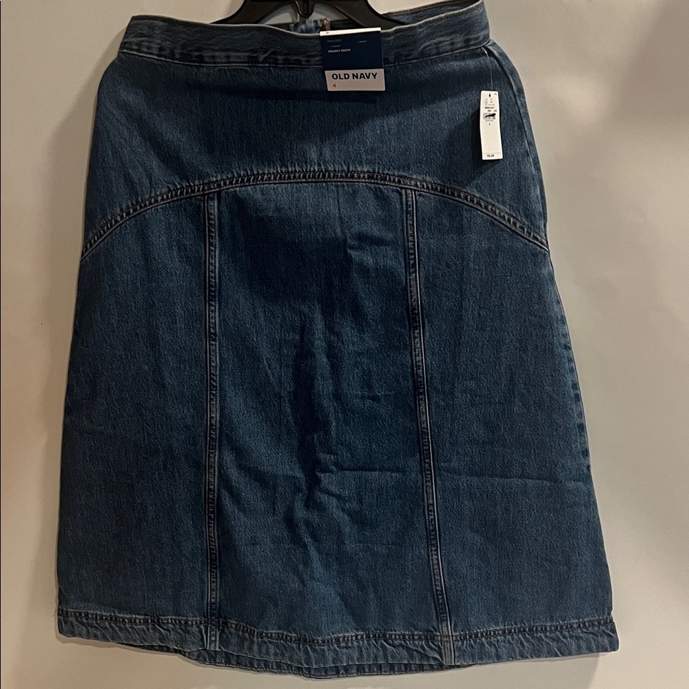 Women Denim Skirt Sz 4 NWT